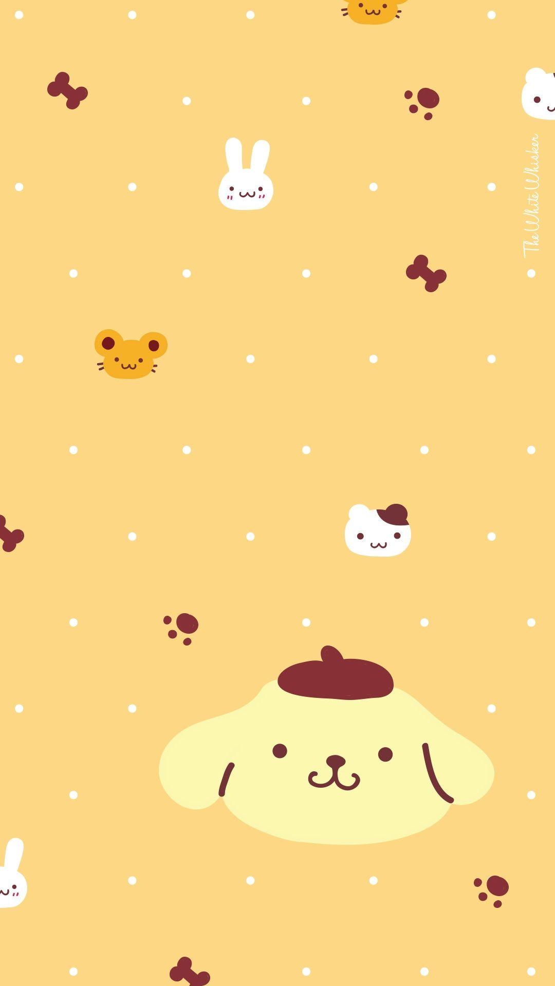 1080x1920 Freebies Pompompurin Wallpaper ! White Whisker, Phone