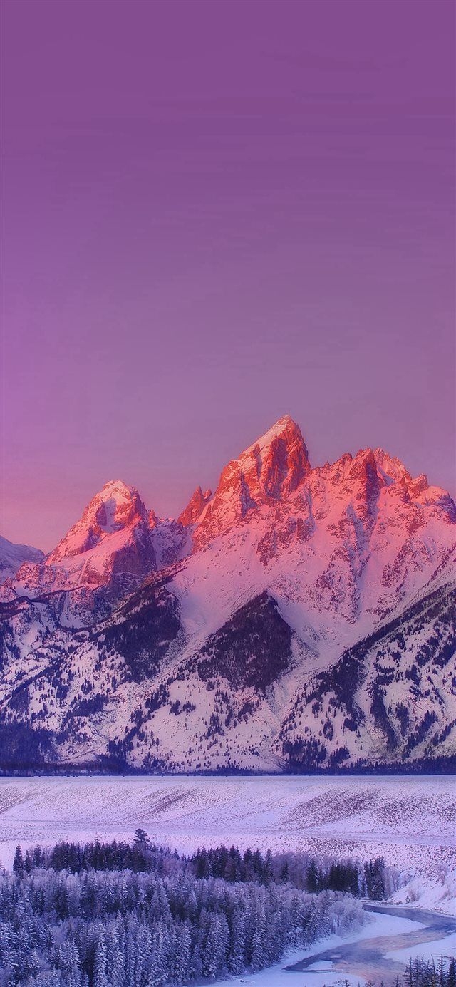 640x1390 Mountain Sunset Nature Awesome Sky, Phone