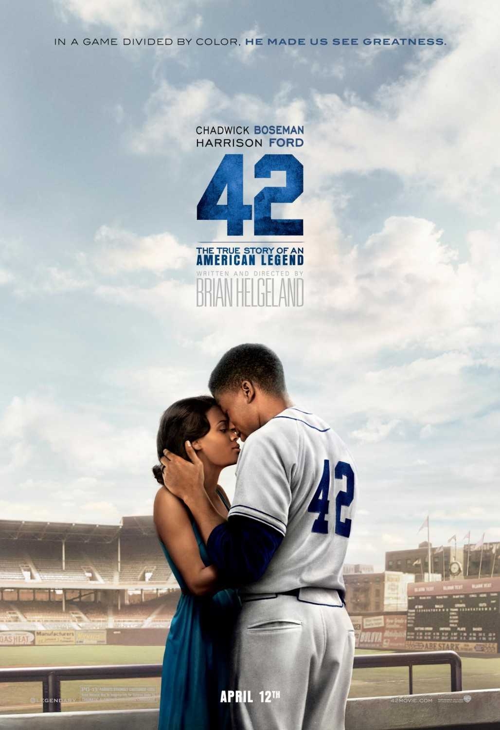 1030x1500 Jackie Robinson. Harrison Ford. Randy's Film Commentary and Reviews, Phone