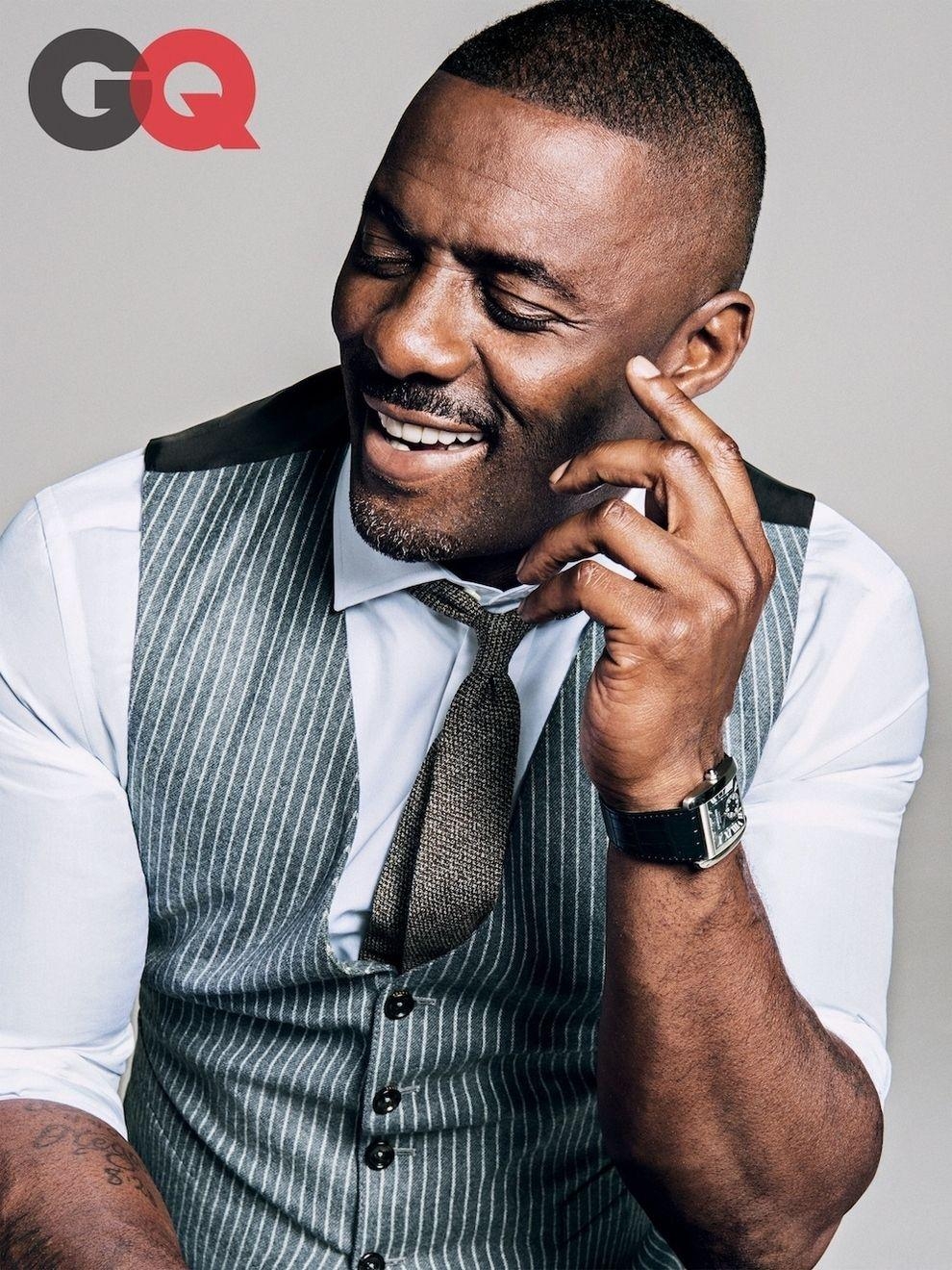 990x1320 Idris Elba Looking Mighty Fine On Cover Of GQ. Idris elba, Elba, Phone