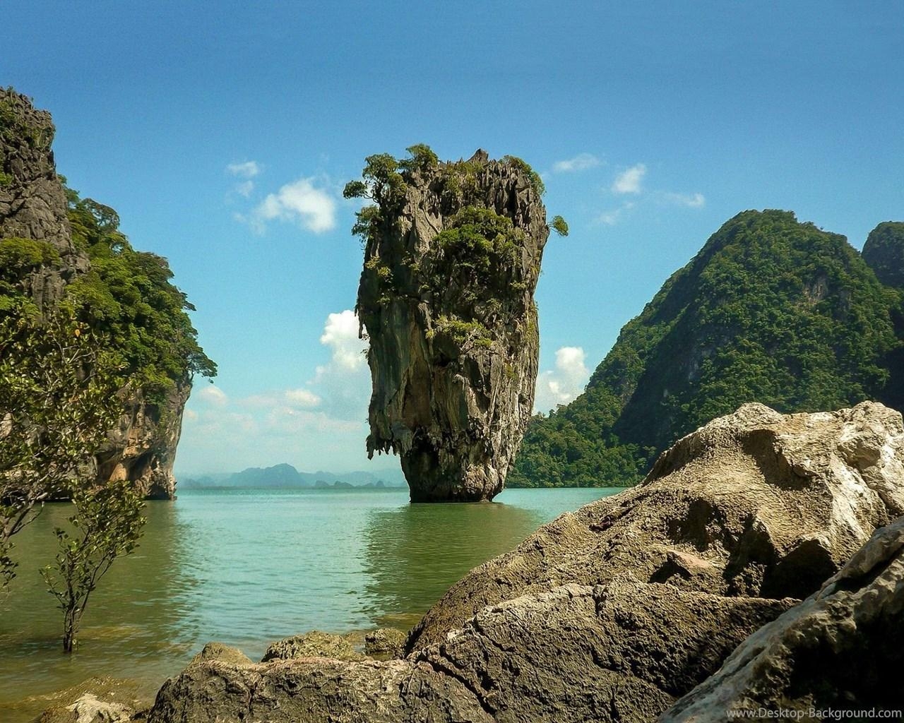 1280x1030 James Bond Island Thailand Wallpaper Desktop Background, Desktop