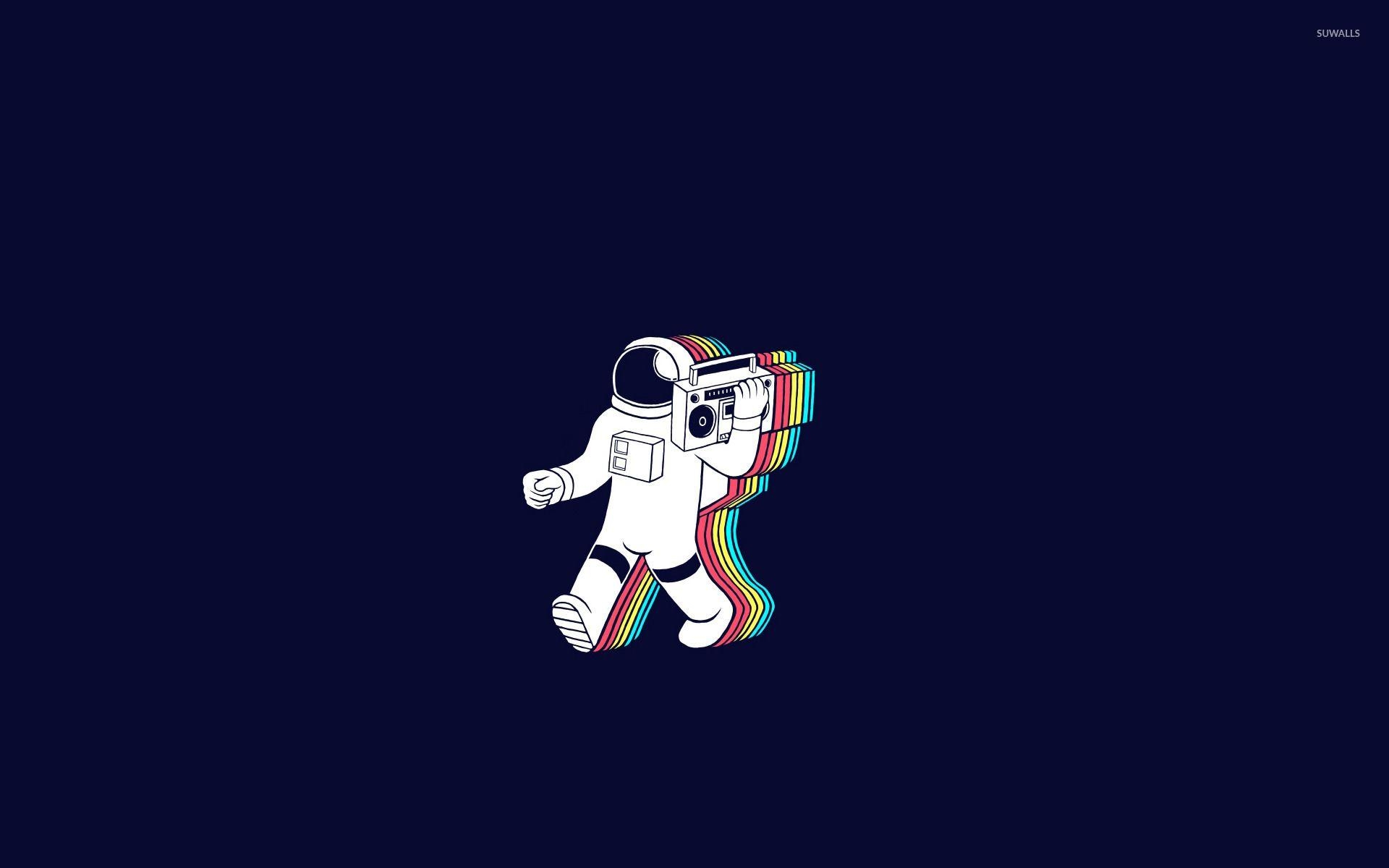 1920x1200 Party Wallpaper HD Background. Astronaut wallpaper, Aesthetic, Desktop