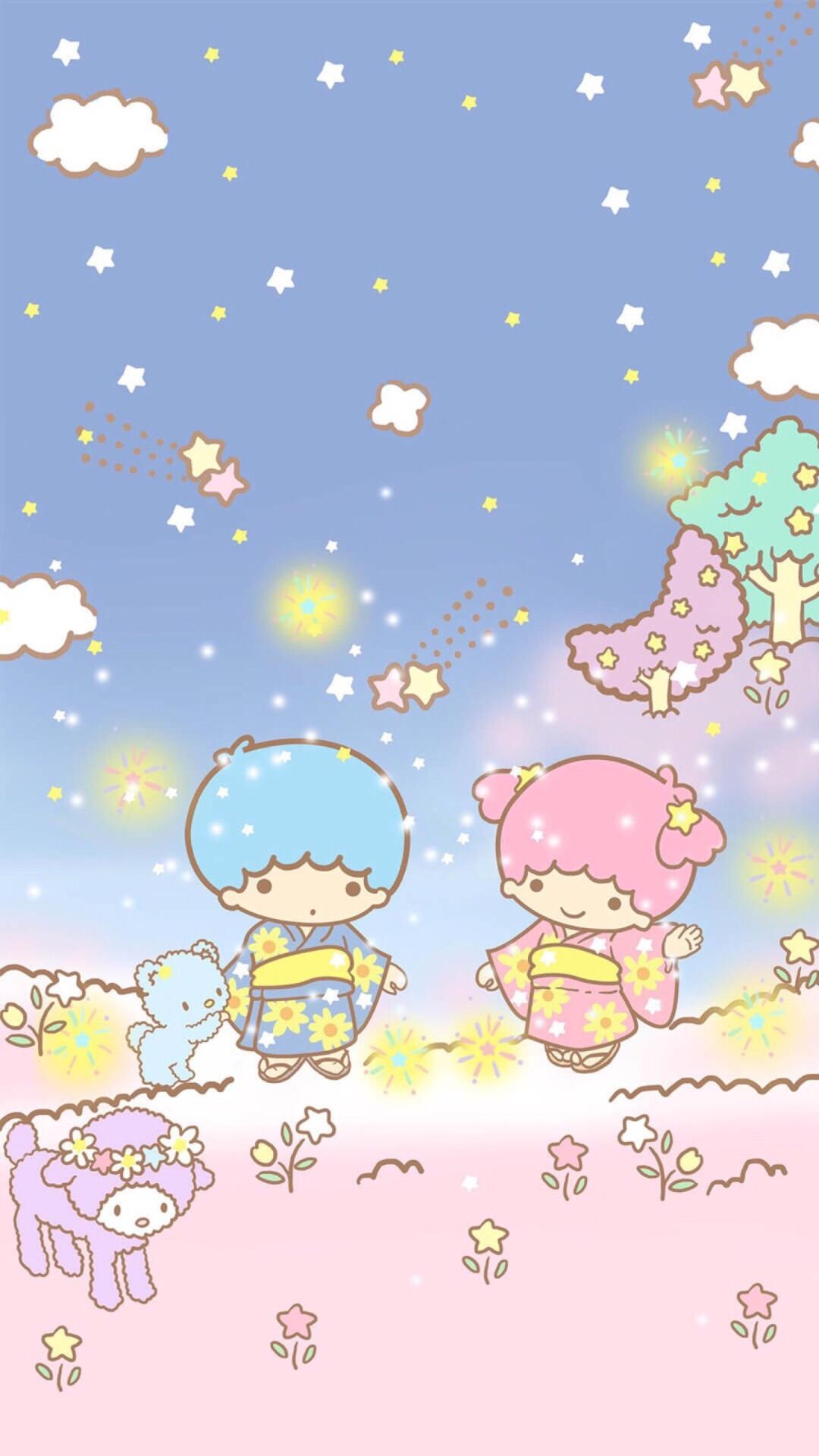 1080x1920 Sanrio Little Twin Stars Â ¤ Twin Stars Phone, HD, Phone