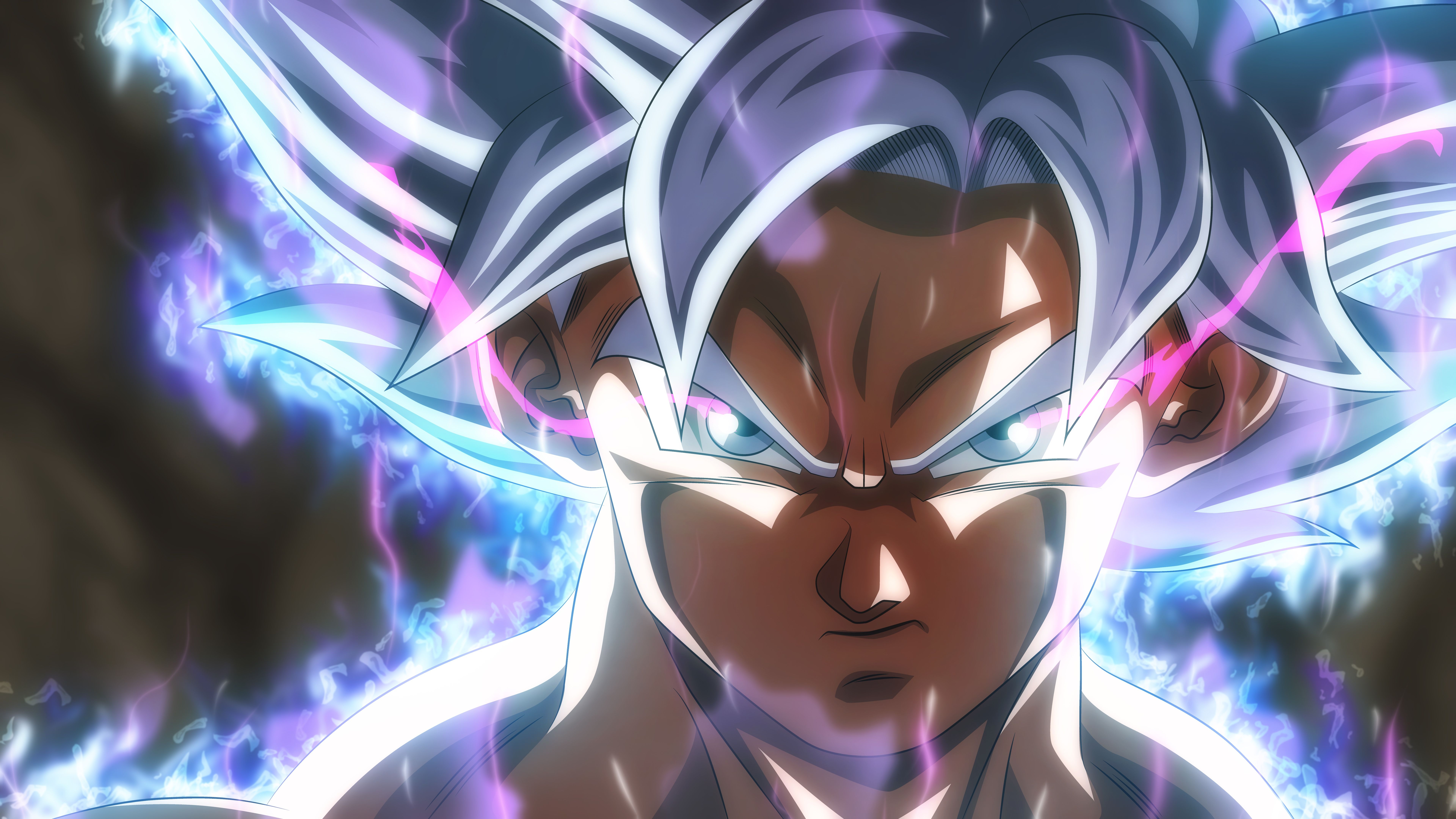 7680x4320 Goku Ultra Instinct 4K 8K. Goku wallpaper, Goku ultra, Desktop