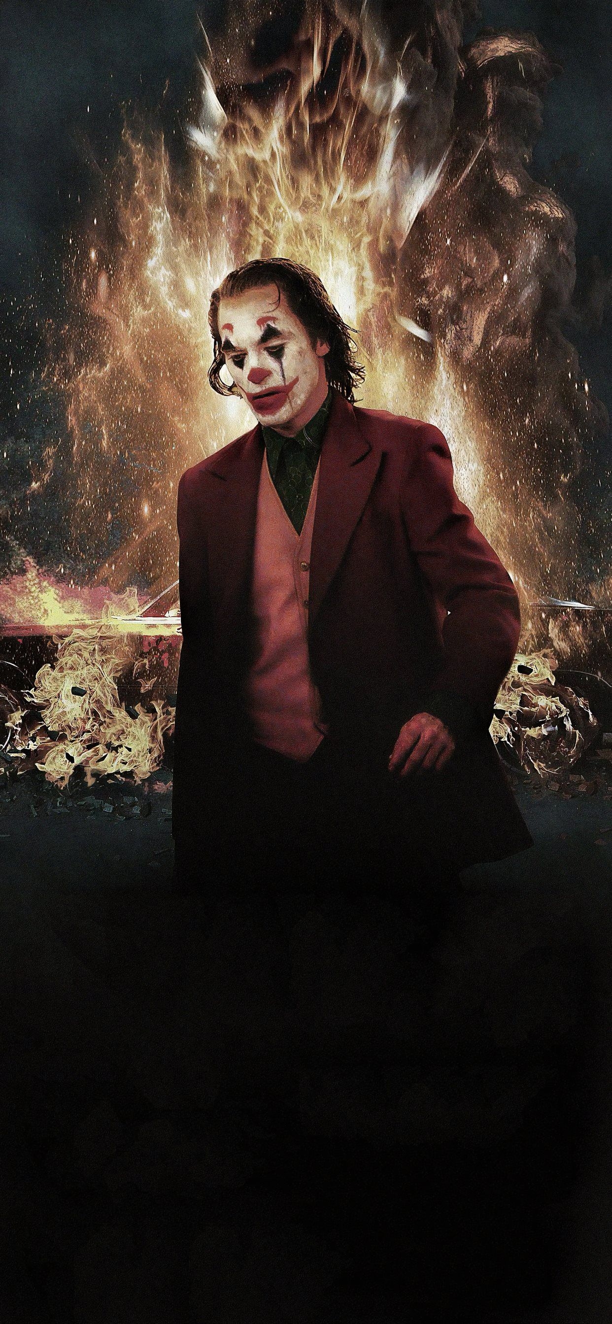 1250x2690 joker 2019 movie 4k new iPhone Wallpaper Free Download, Phone