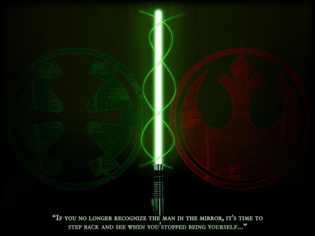 1030x770 green lightsaber wallpaper Wars, Desktop