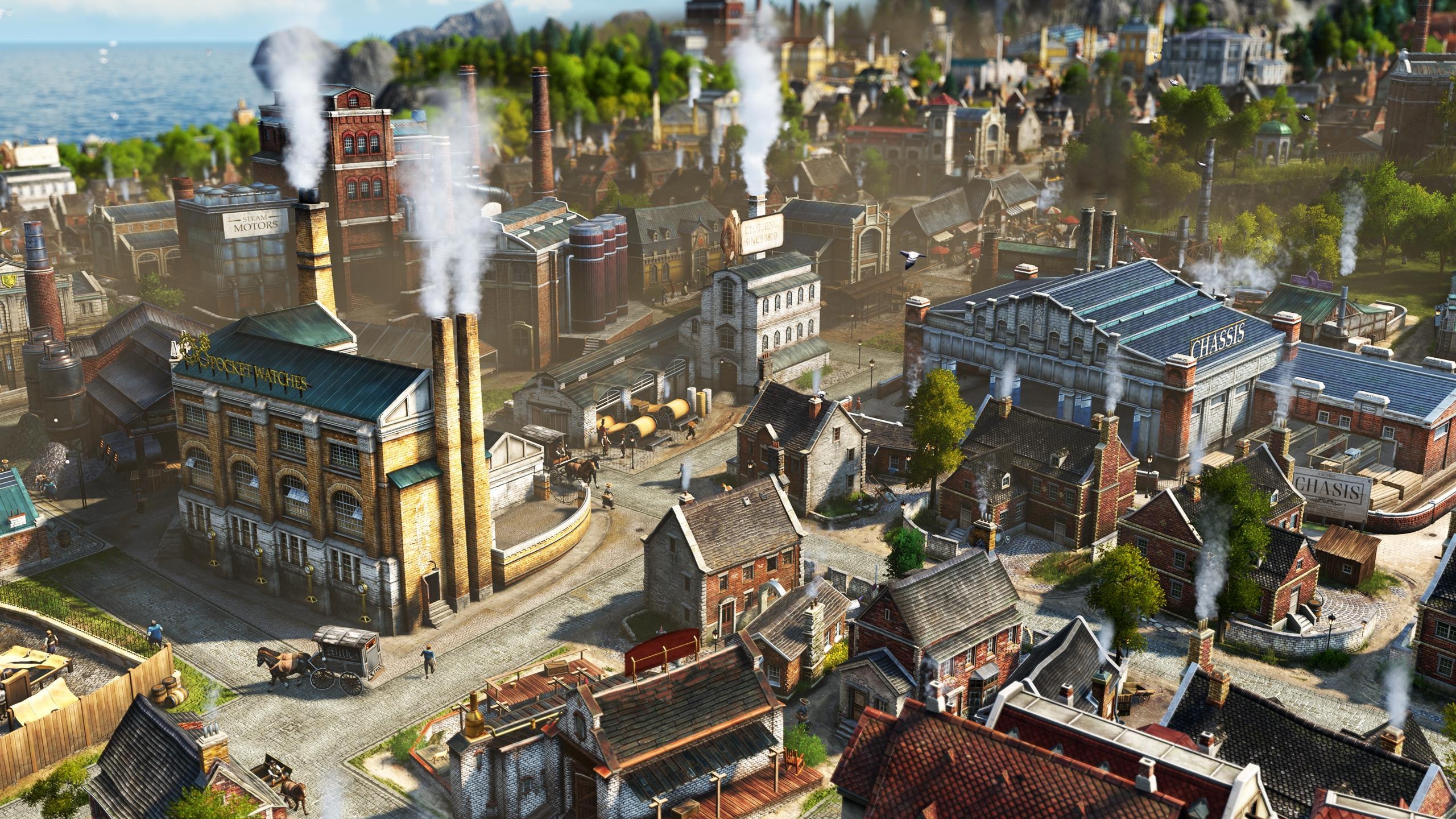 2560x1440 Lead an industrial revolution and change history in Anno 1800, Desktop