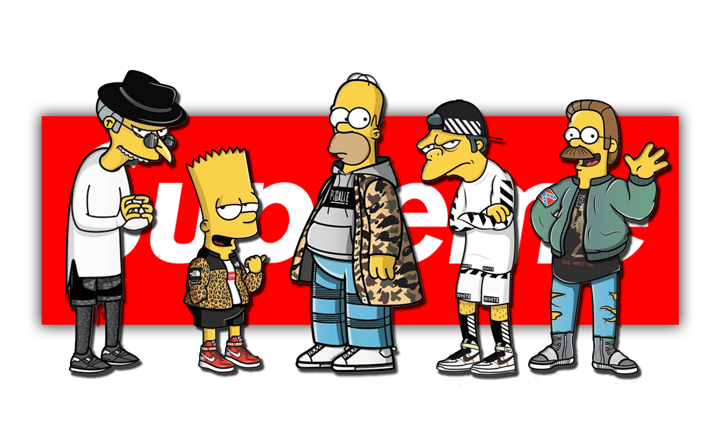 1440x880 Simpsons Streetwear Wallpaper, Desktop