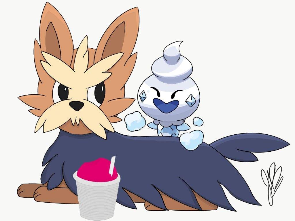 1030x770 Herdier and happy Vanillite. Pokémon Amino, Desktop