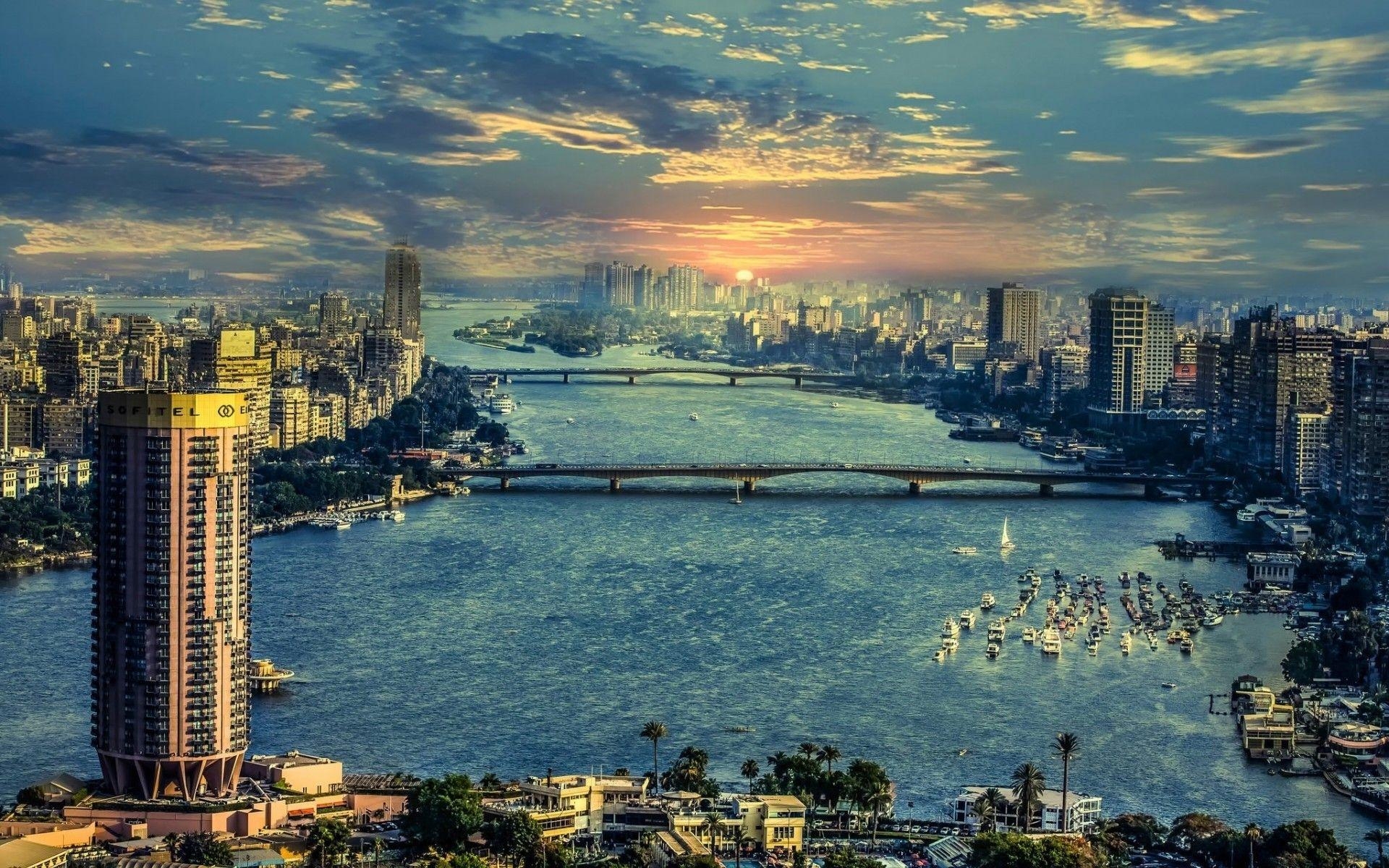 1920x1200 The River Nile in Cairo. Android wallpaper for free, Desktop