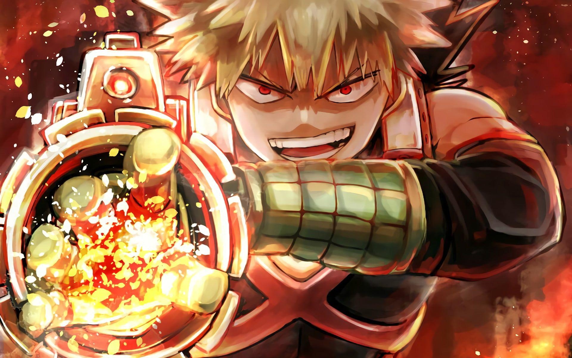 1920x1200 Anime My Hero Academia Katsuki Bakugou P #wallpaper #hdwallpaper #desktop. Aesthetic anime, Hero wallpaper, My hero academia, Desktop