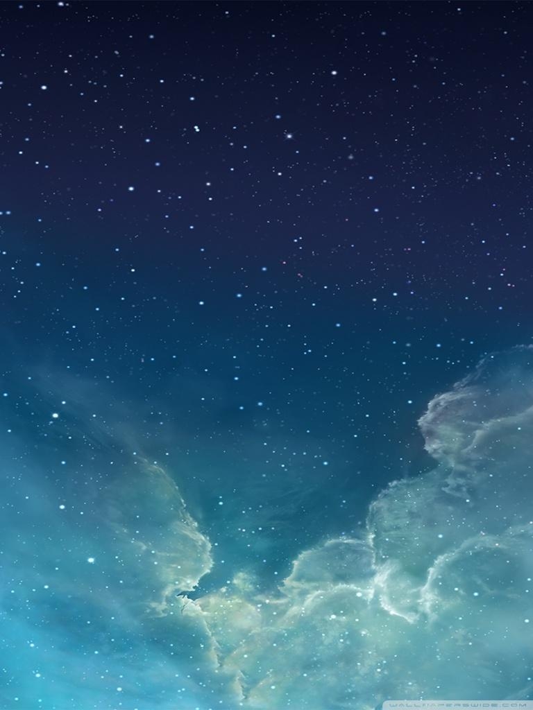 770x1030 iOS 7 Galaxy ❤ 4K HD Desktop Wallpaper for 4K Ultra HD TV • Dual, Phone