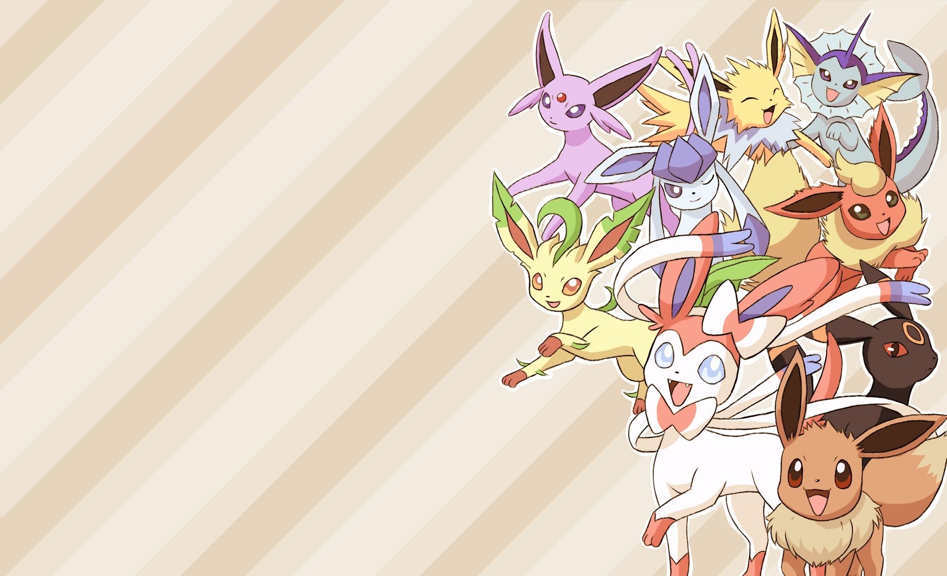 1920x1170 Eeveelutions Wallpaper Free Eeveelutions Background, Desktop