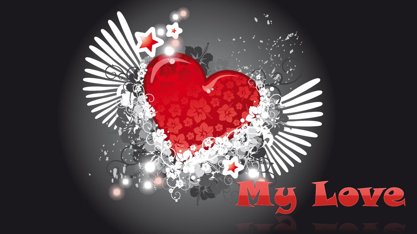 1600x900 I Love My Girlfriend Wallpaper My love heart wallpaper by, Desktop