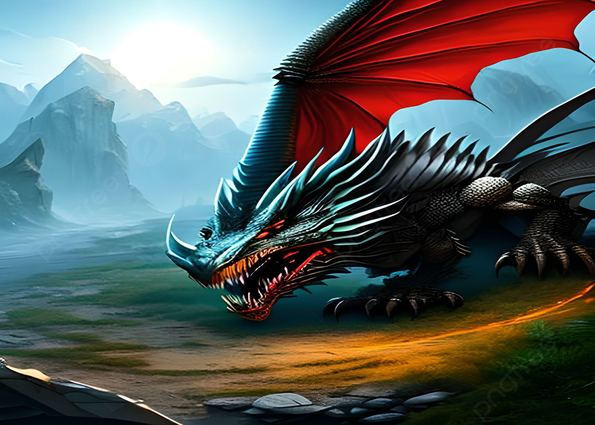 1200x860 Dragon Digital Art Wallpaper Free, Desktop