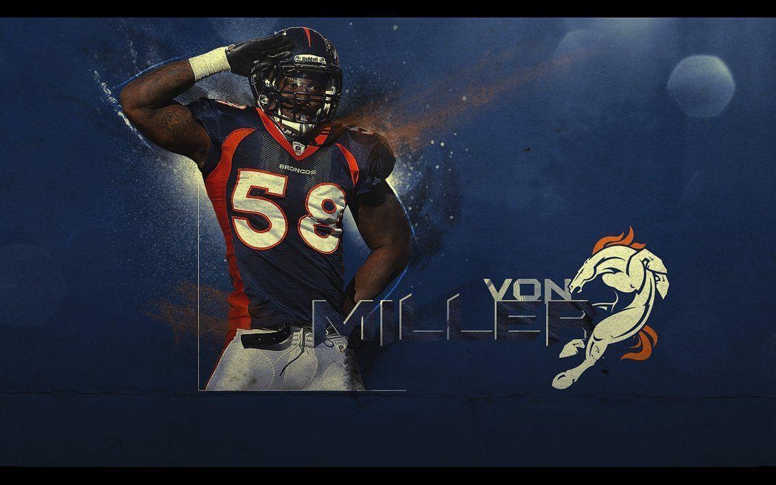 1140x710 Von miller wallpaper, Desktop