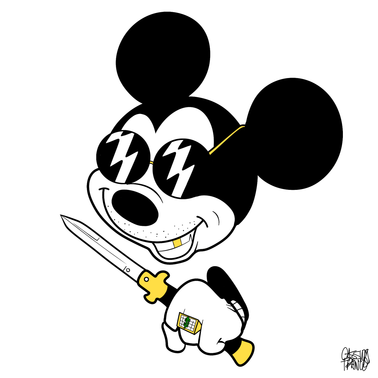 1280x1280 gangster mickey mouse. Stuff to buy in 2019, Phone