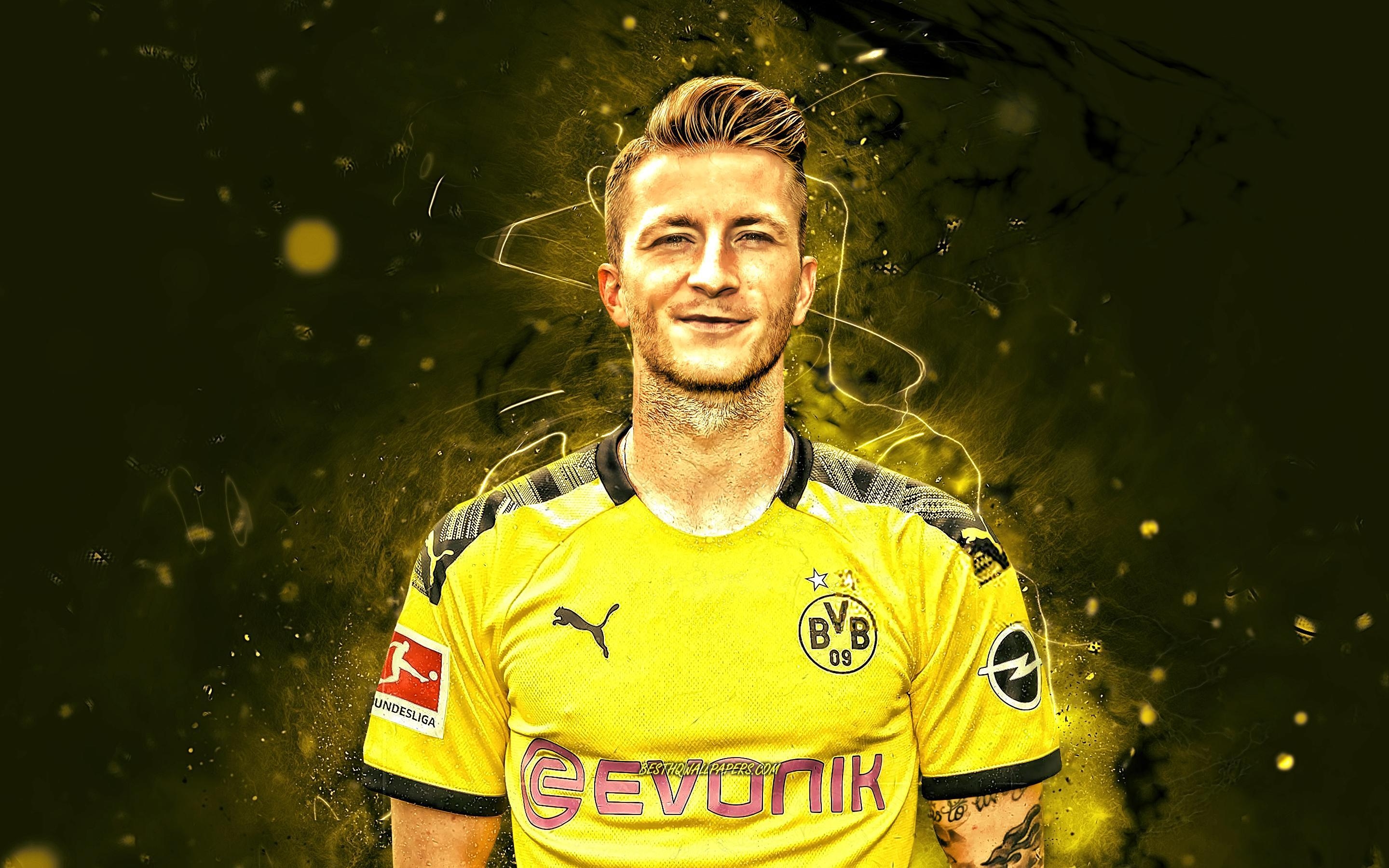 2880x1800 Download wallpaper Marco Reus, season 2019- german, Desktop