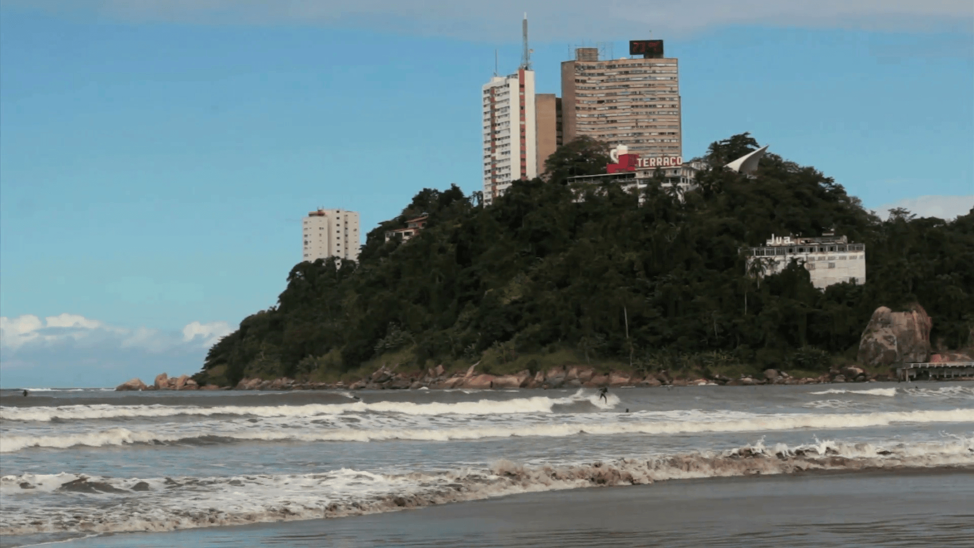 1920x1080 View of the city. Santos, São Paulo, Brazil. Sao Paulos litoral, Desktop