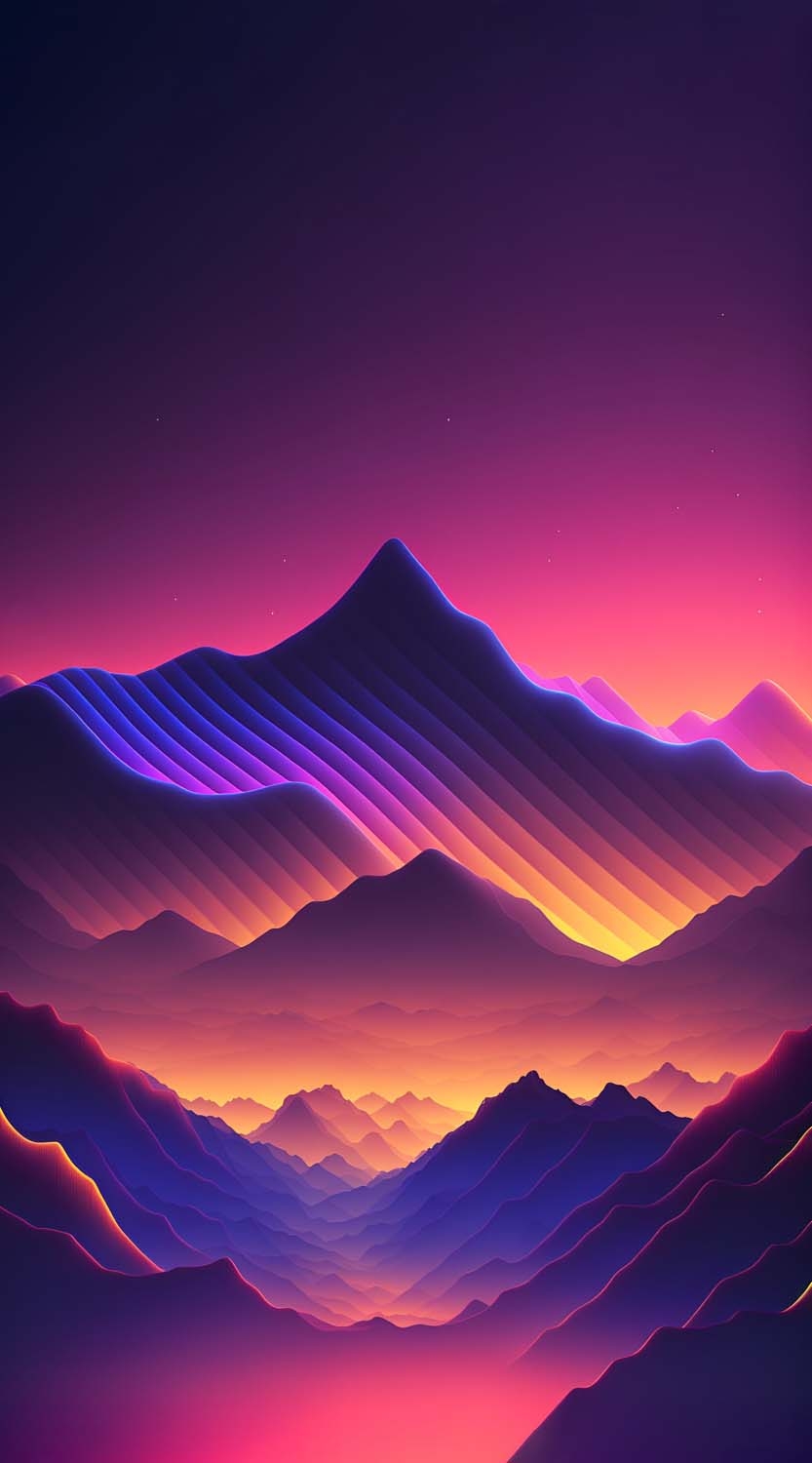 840x1500 Abstract Mountains iPhone Wallpaper HD Wallpaper, iPhone Wallpaper, Phone