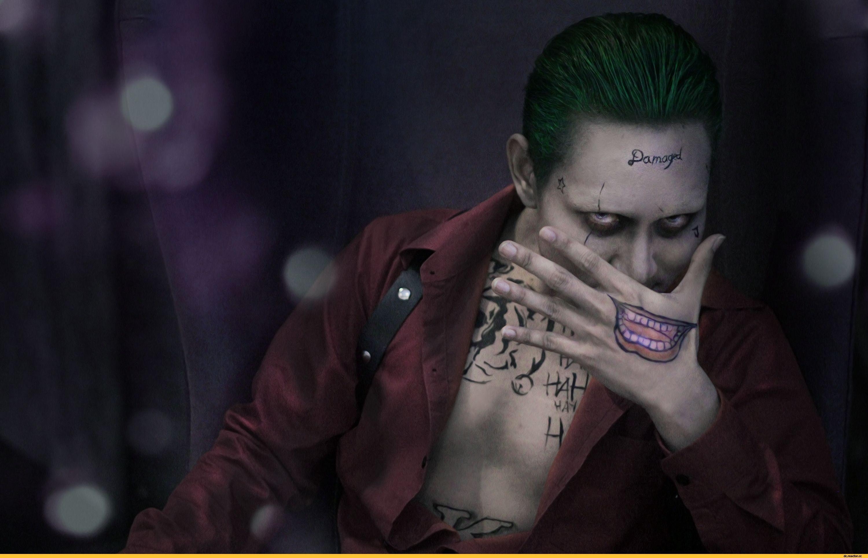 3000x1930 Joker Damage Suicide Squad, HD Movies, 4k Wallpaper, Image, Desktop