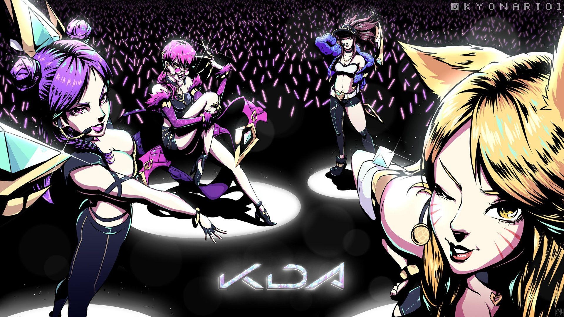 1920x1080 League of Legends Kda Skins Wallpaper, Desktop