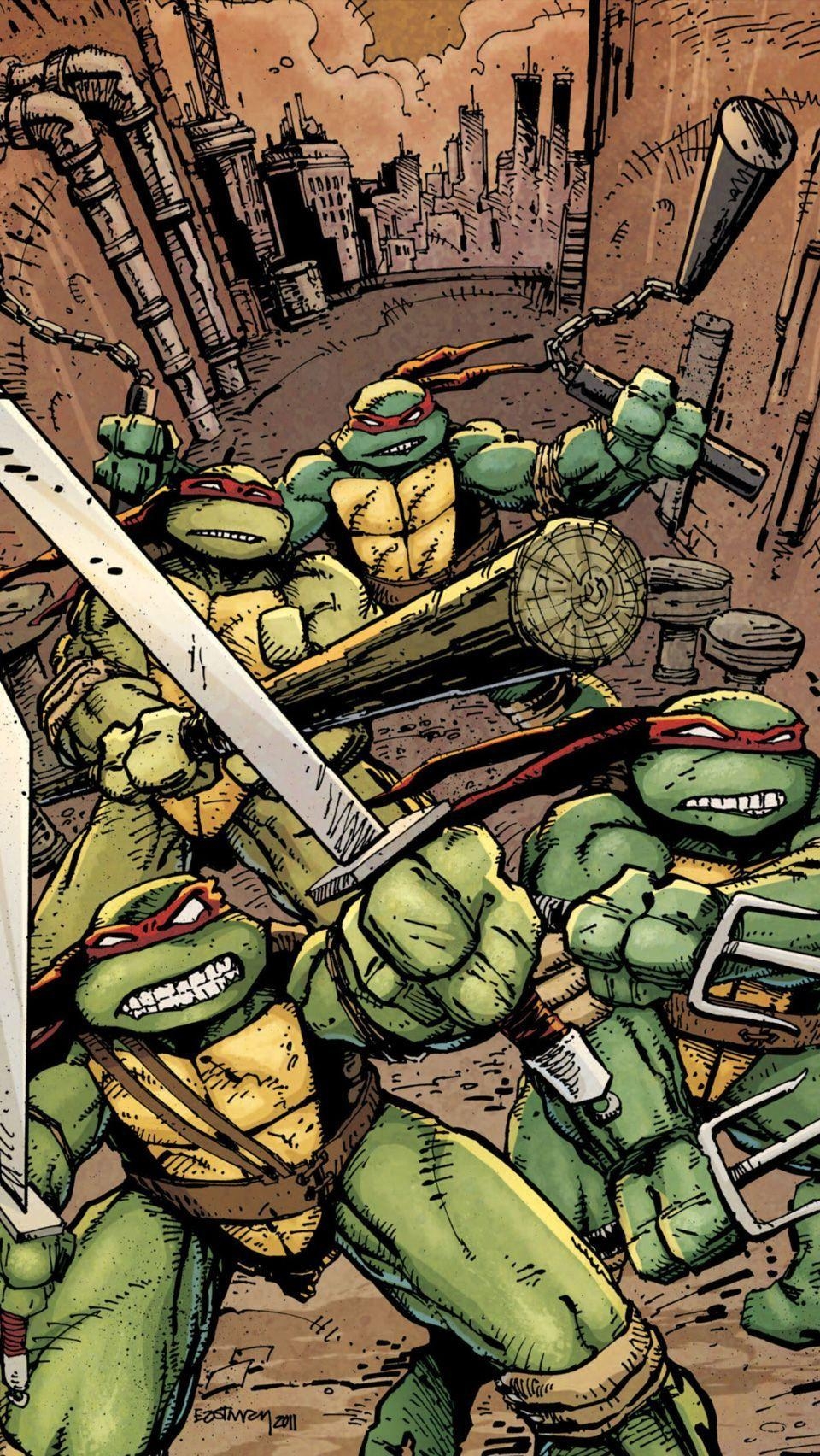 960x1710 Teenage Mutant Ninja Turtles Comic Book Wallpaper Free Teenage Mutant Ninja Turtles Comic Book Background, Phone