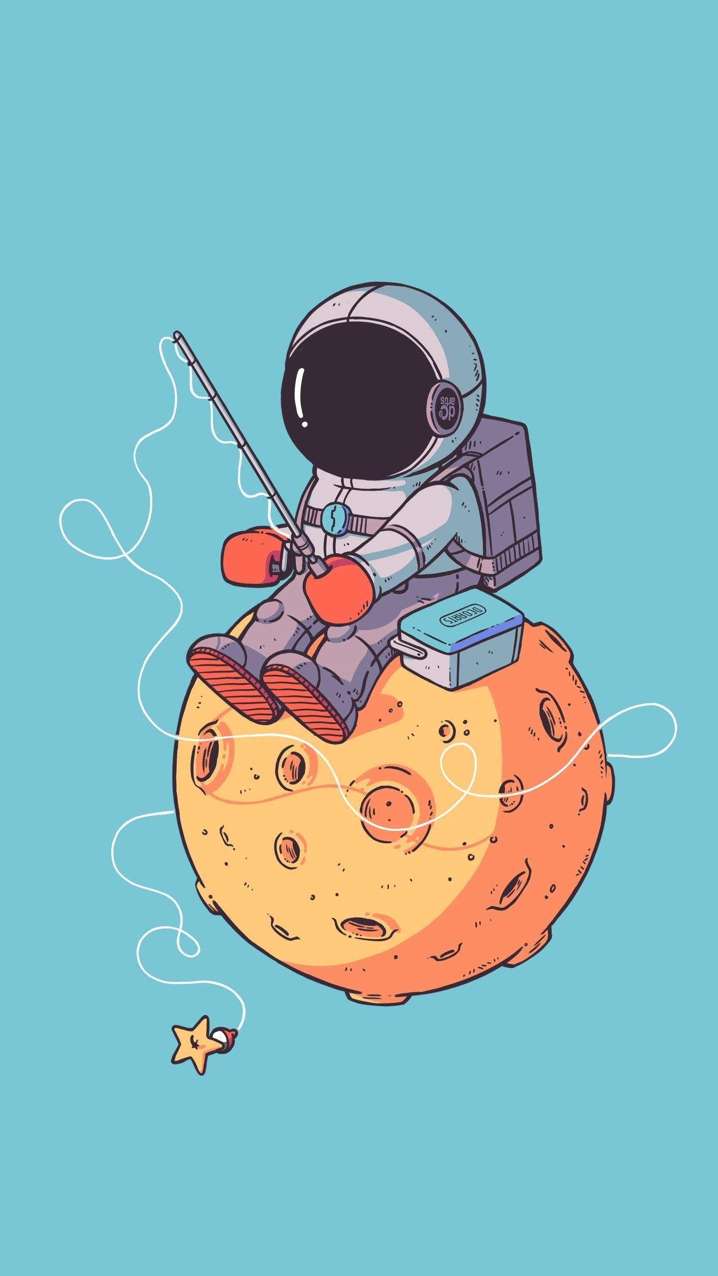 1440x2560 Wallpaper tumblr. Astronaut wallpaper, Art wallpaper, Cartoon wallpaper, Phone