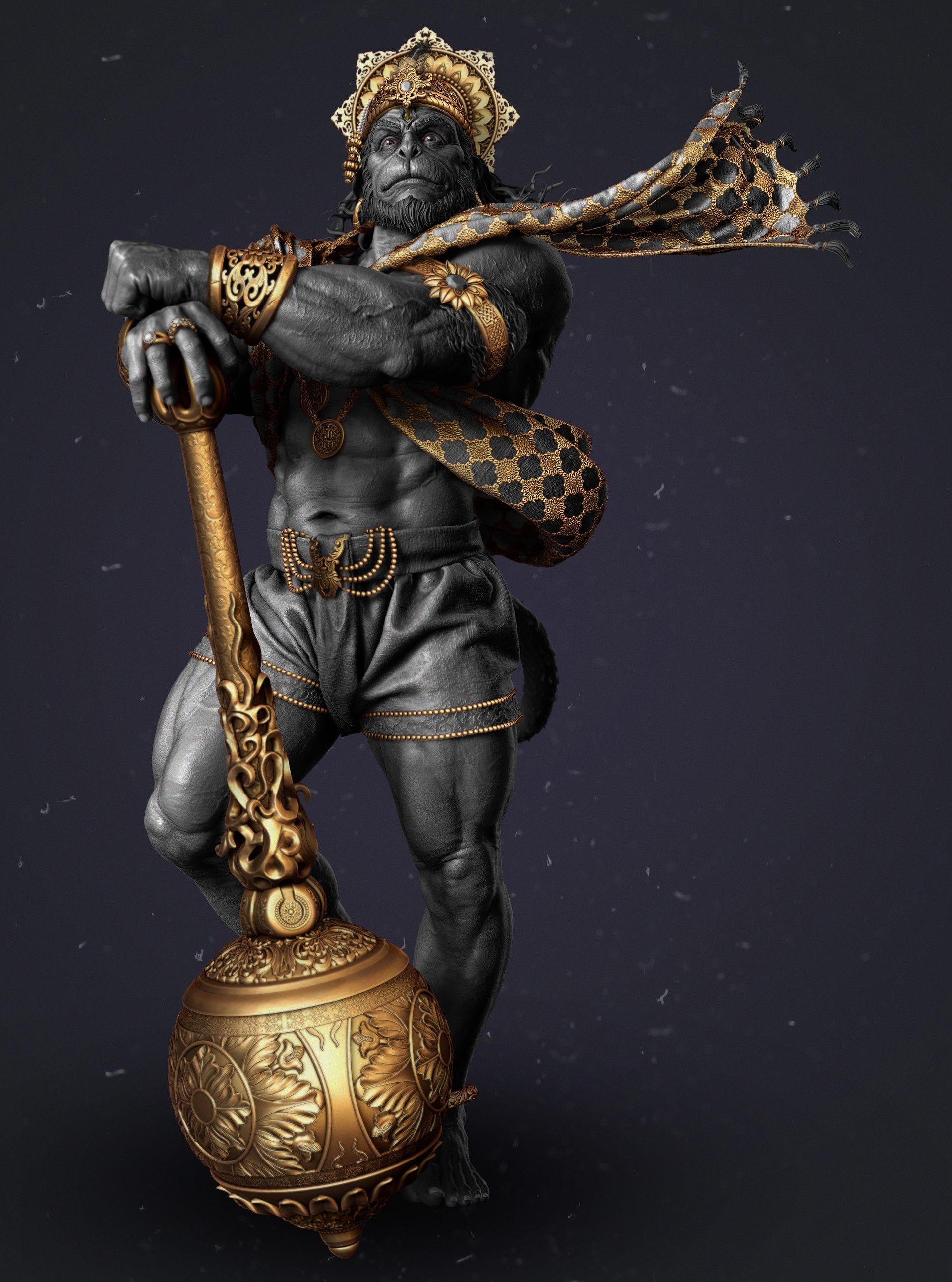 1920x2590 Hanuman Hindu God, Gaurav Kumar in 2019, Phone