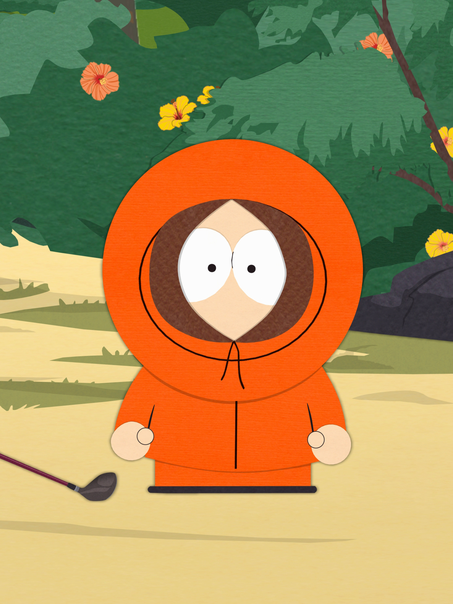 1540x2050 South Park, Tv Show, Kenny Mccormick, Phone