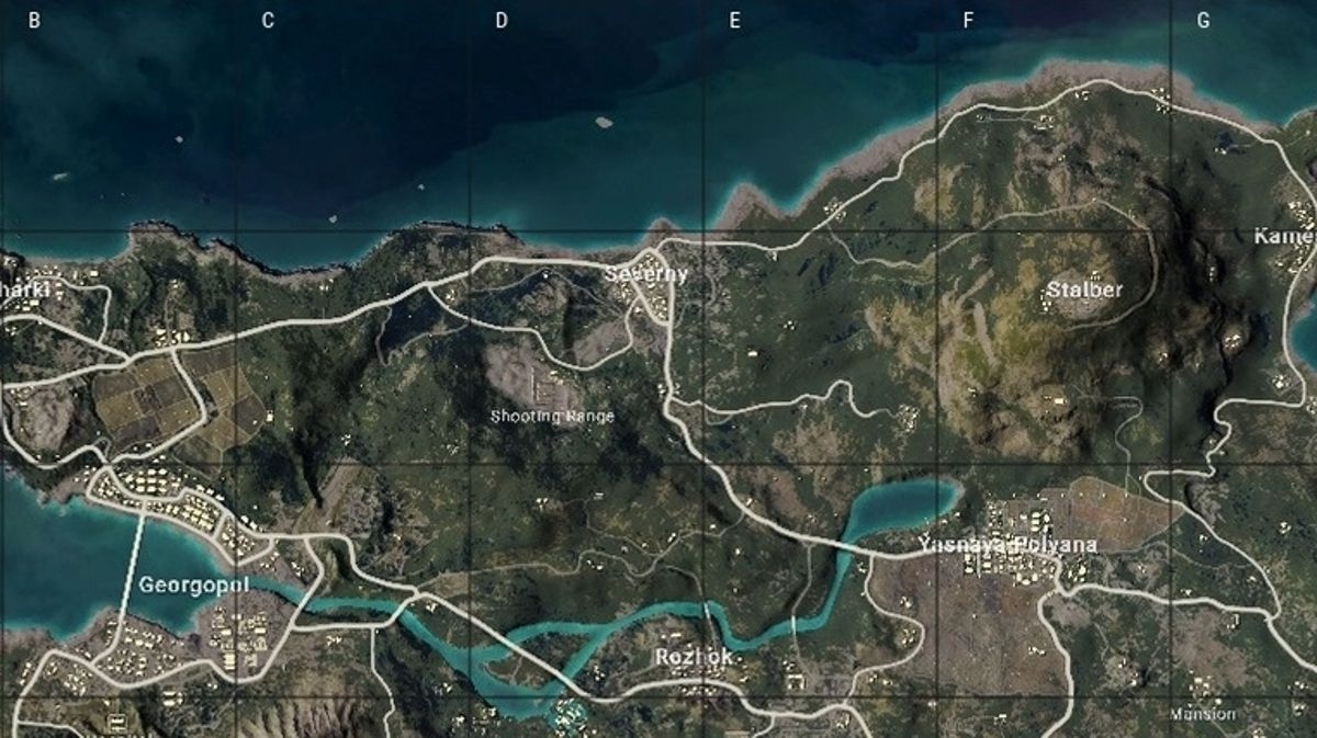 1200x680 PUBG Erangel map: vehicles, best start locations and Erangel map strategies • Eurogamer.net, Desktop