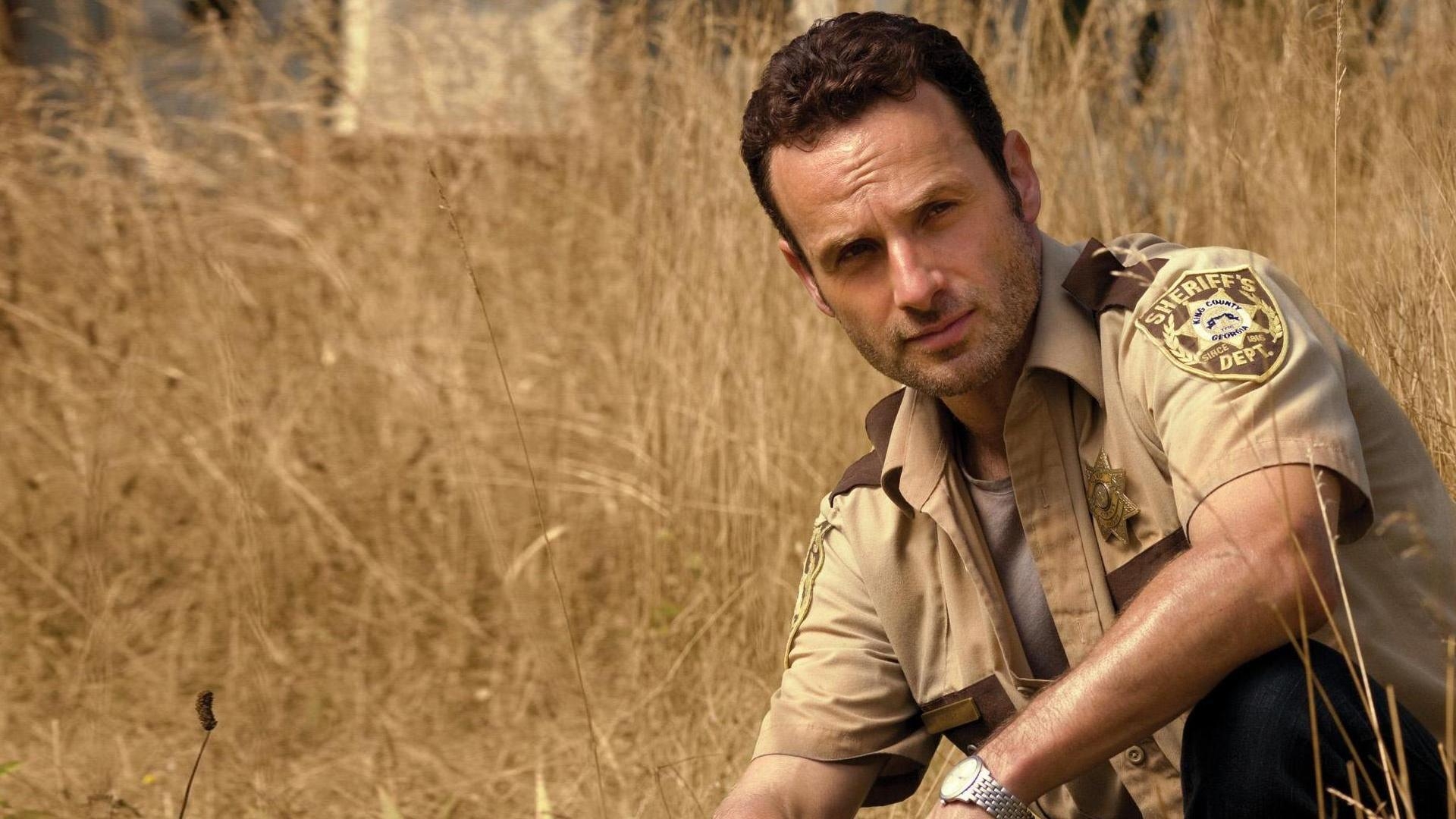 1920x1080 Rick Shows Andrew lincoln as rick grimes in the walking dead Tv, Desktop