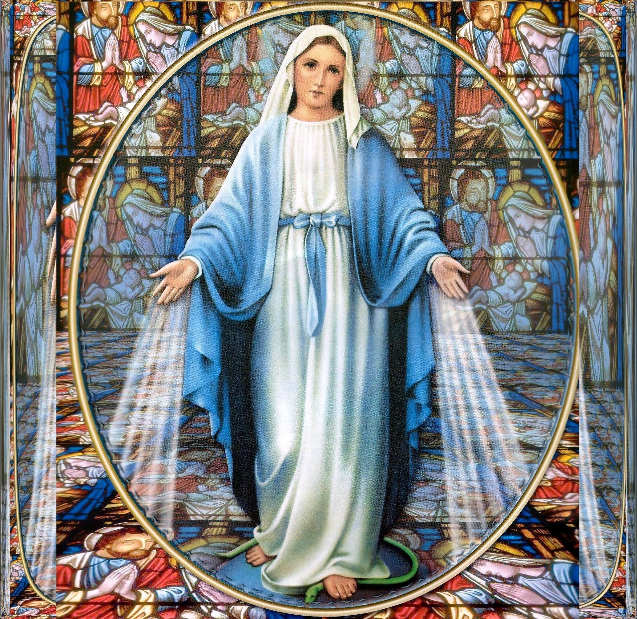 2070x2010 Mary Mother of God Wallpaper, Desktop