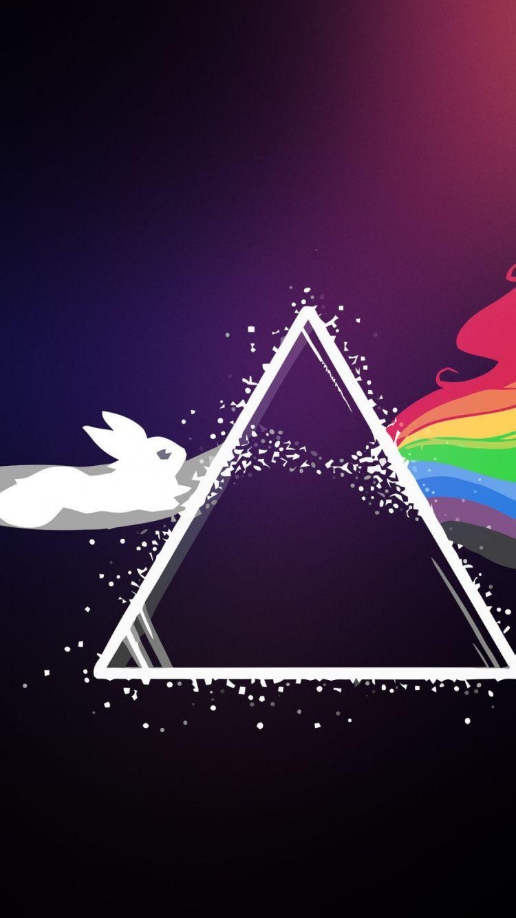 750x1340 Pink Floyd Pokemon Bright Logo, Phone