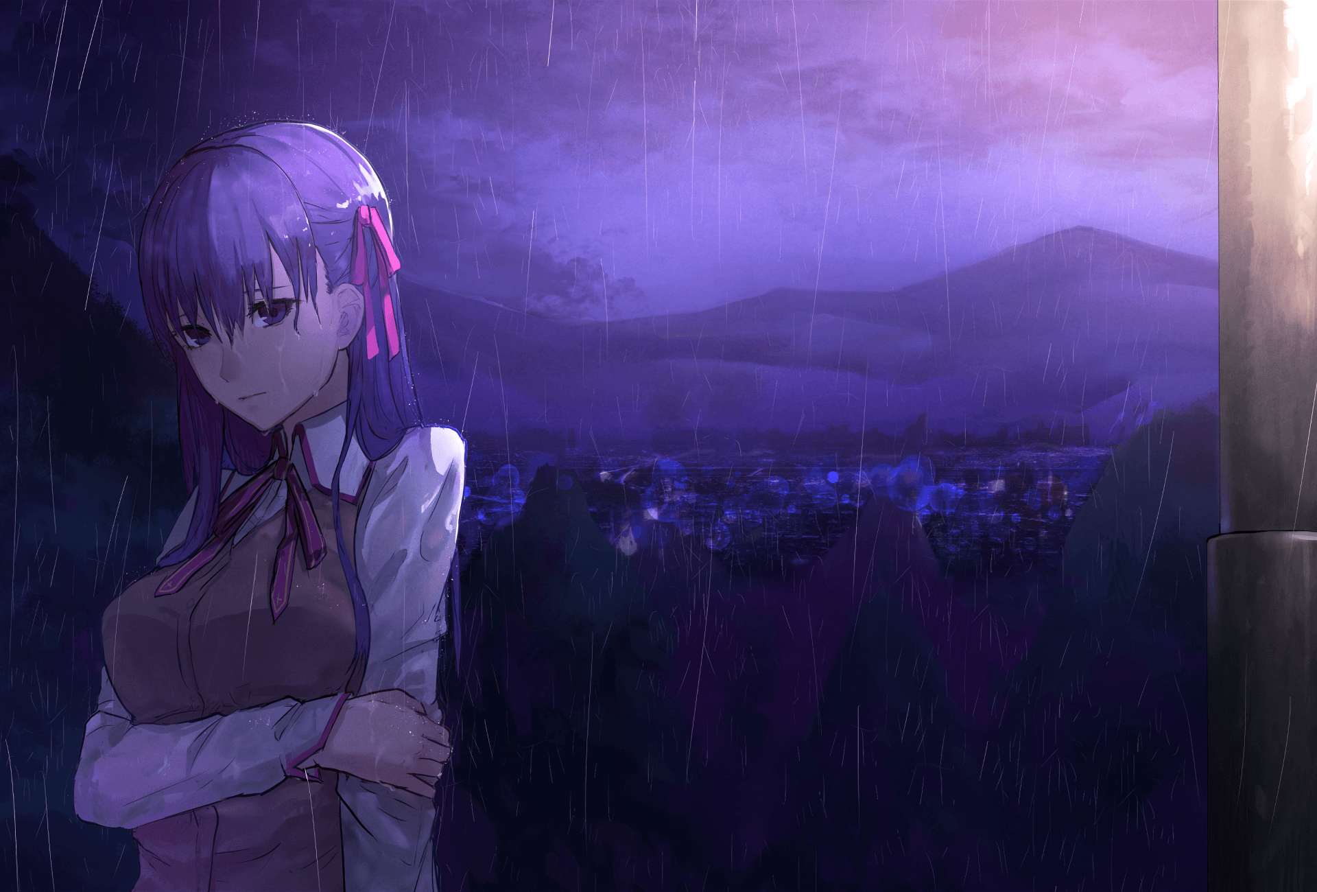 1920x1300 Anime Fate Stay Night Movie: Heaven's Feel Fate Series Sakura Matou, Desktop