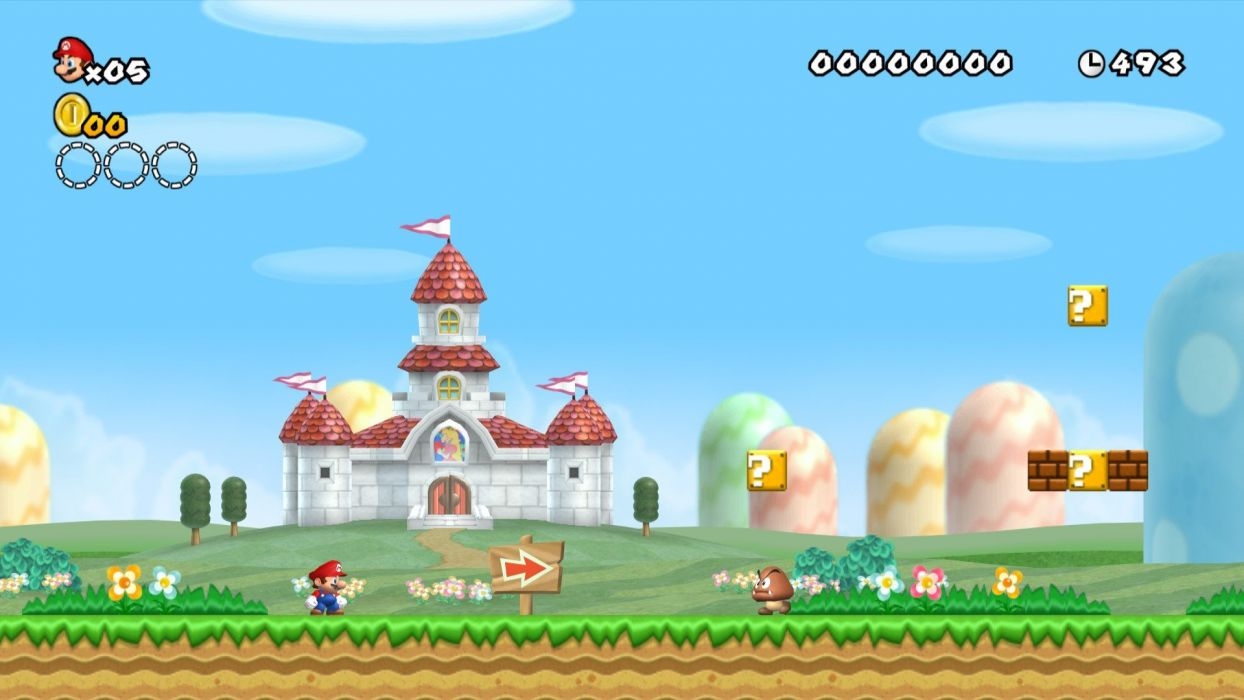 1250x700 Mushroom Kingdom new super mario bros wii wallpaperx1080, Desktop