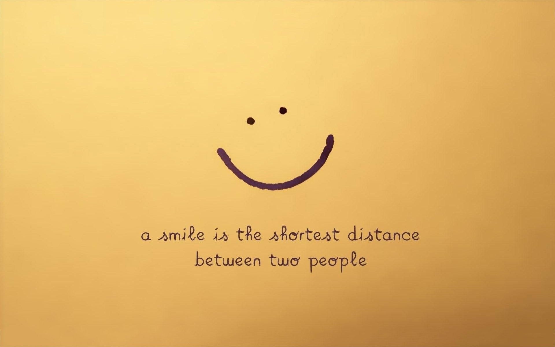 1920x1200 Happy Smile Quotes Wallpaper Desktop Wallpaper, Desktop