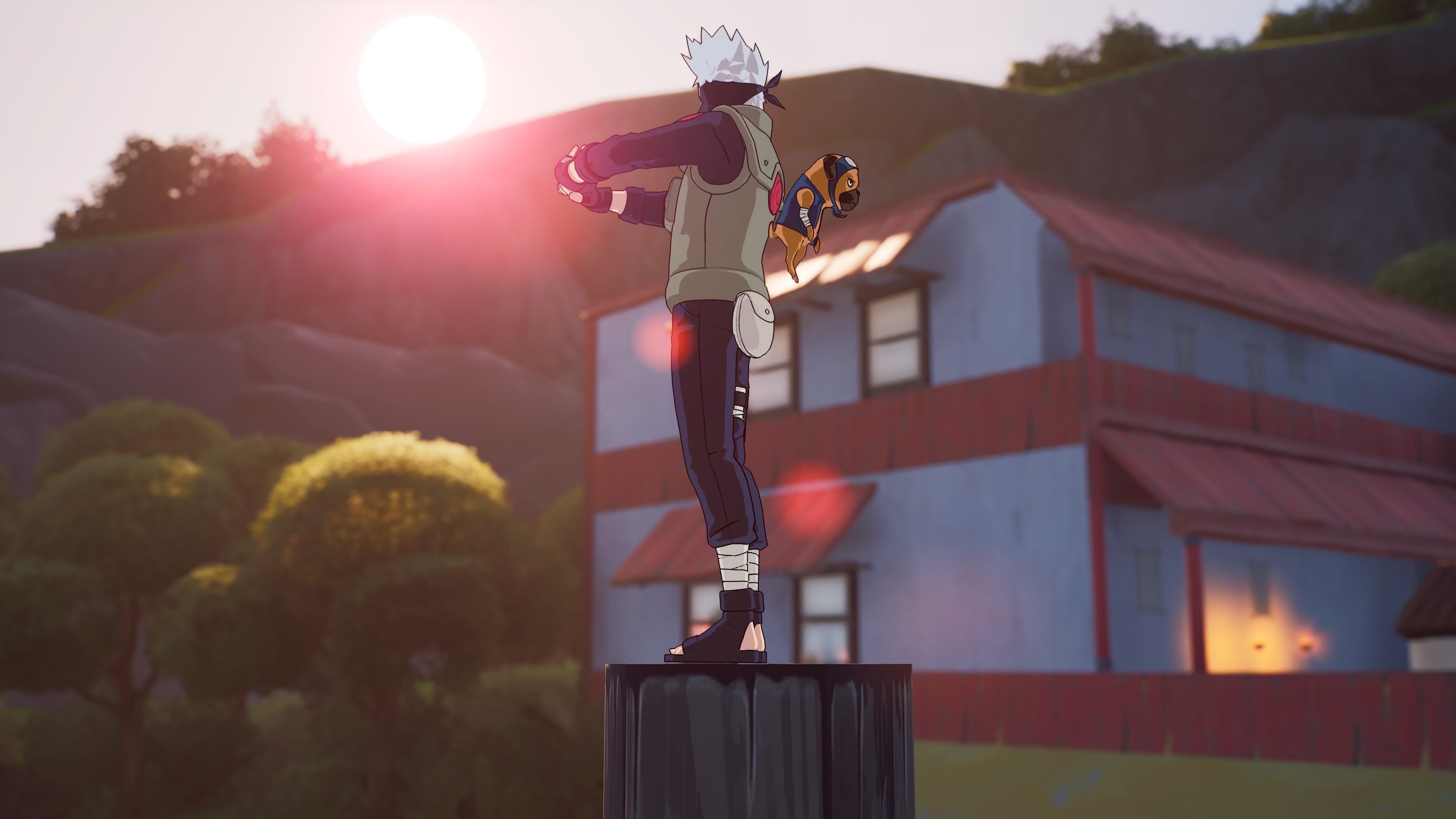 3840x2160 Kakashi Hatake Fortnite wallpaper, Desktop