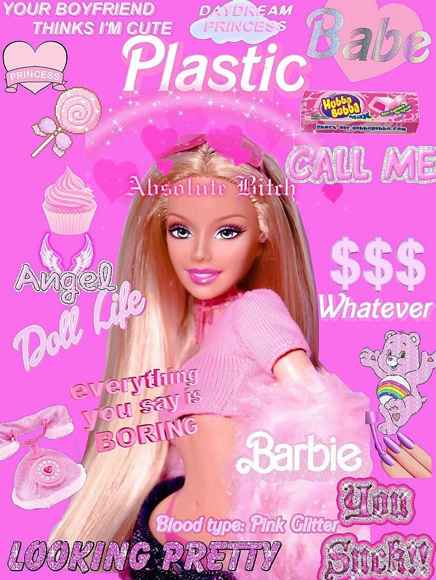 850x1130 Barbie Aesthetic Wallpaper Free Barbie Aesthetic Background, Phone