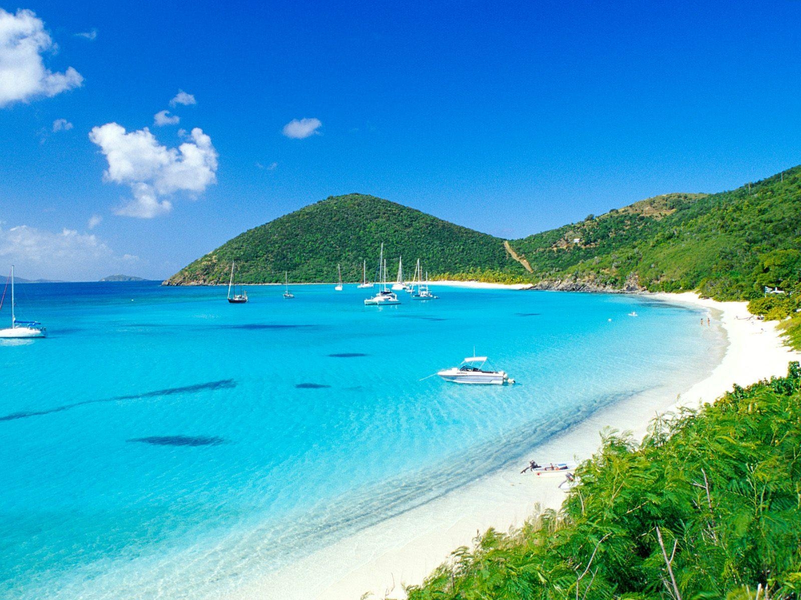 1600x1200 White Bay, British Virgin Islands wallpaper, Desktop