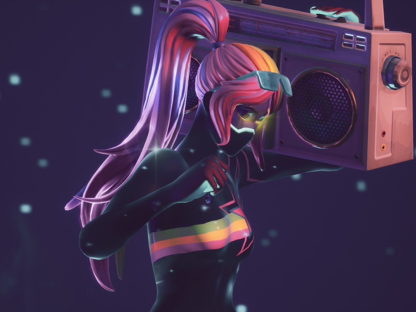 1440x1080 Galaxia Fortnite wallpaper, Desktop