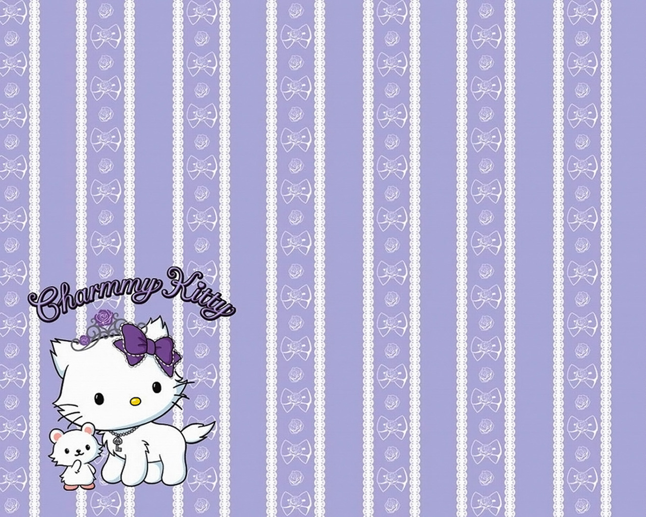 1280x1030 Charmmy Kitty purple 1280×1024, Desktop