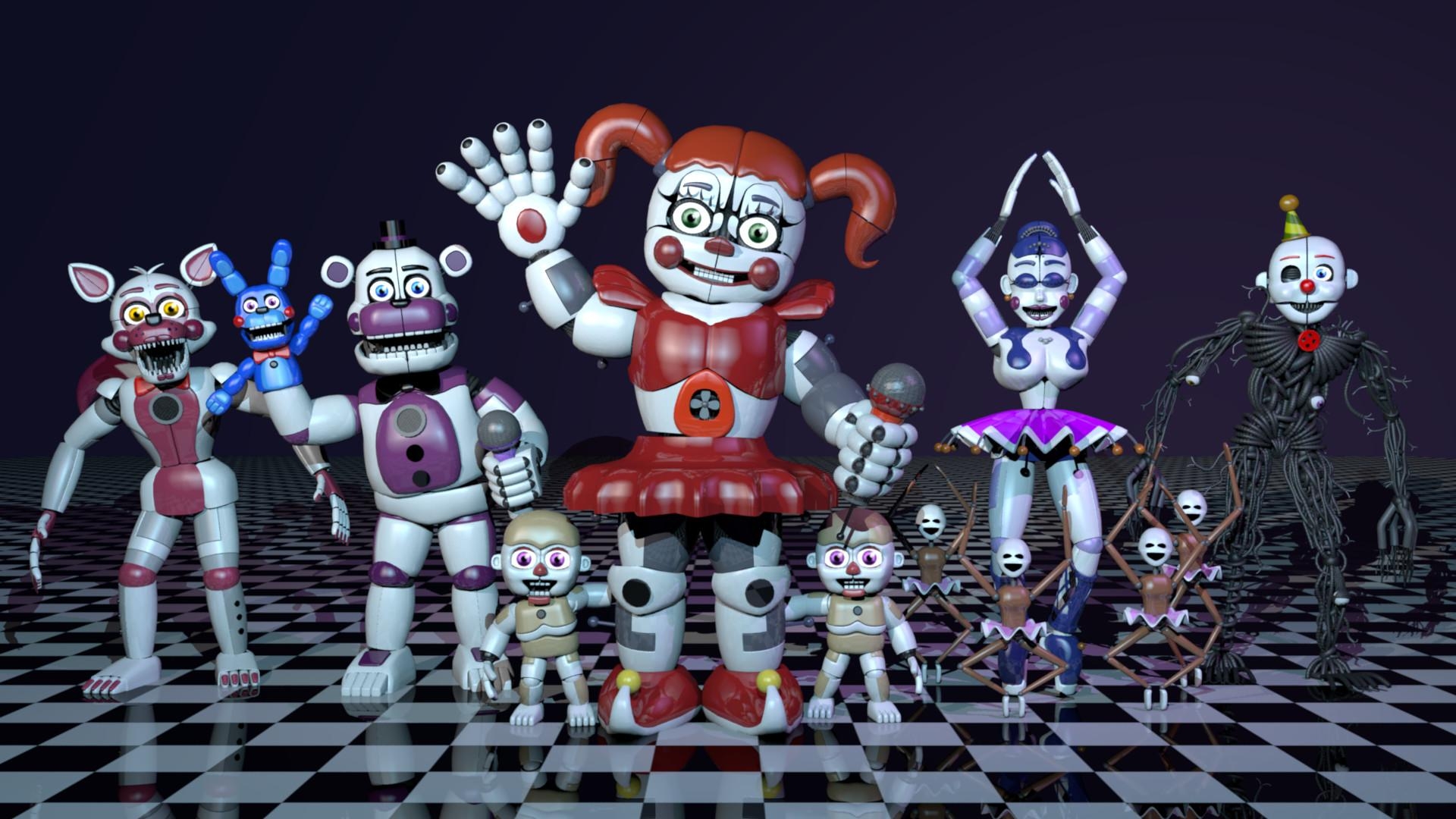 1920x1080 Five Nights at Freddy's: Sister Location HD Wallpaper, Desktop