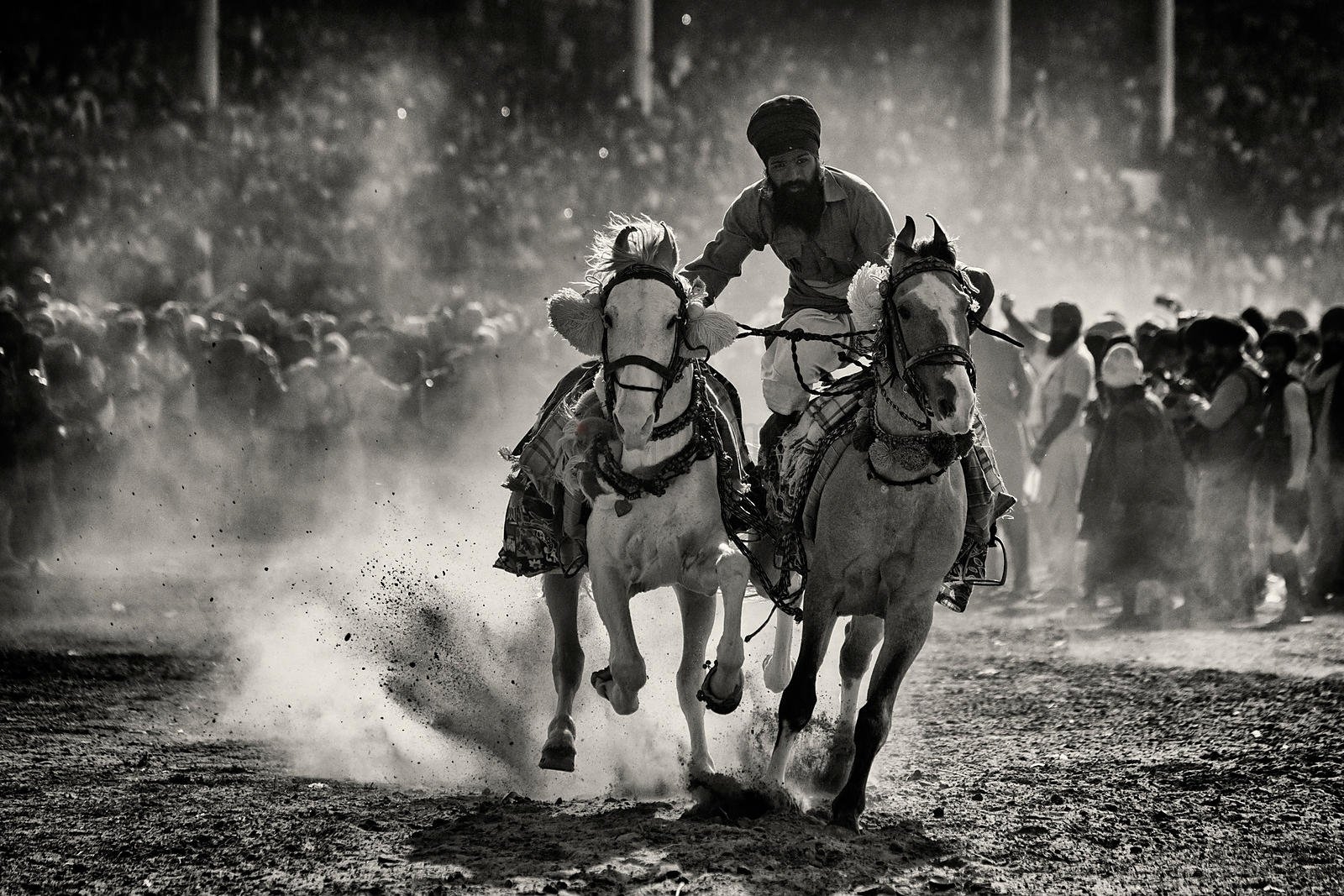 1600x1070 A Nihang Sikh Warrior Shows His Riding Skills During, Desktop