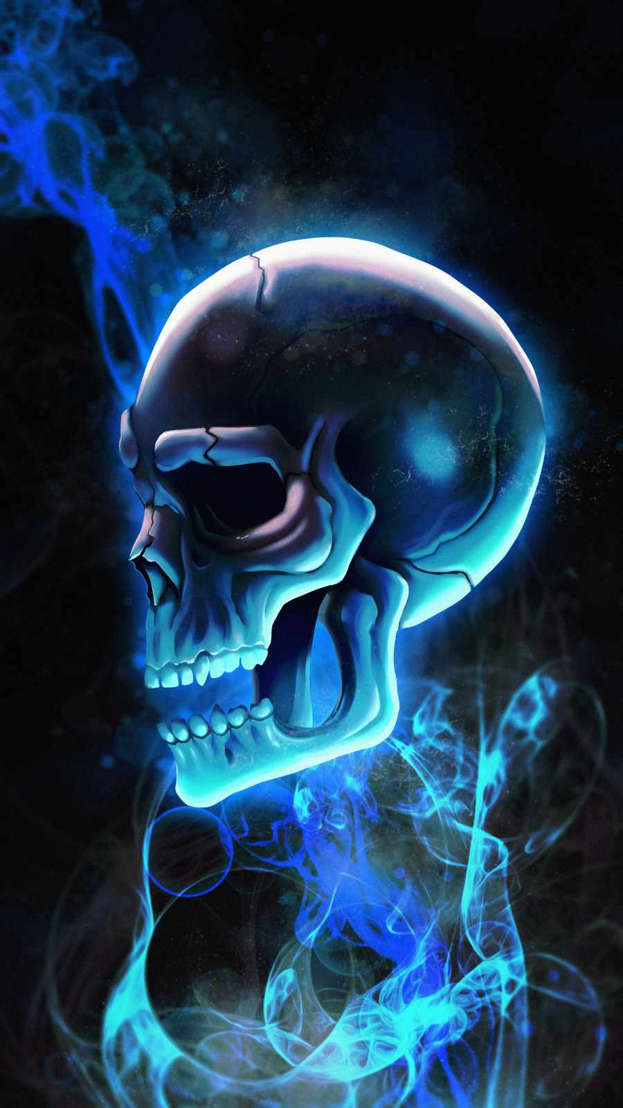 900x1600 Magic Skull iPhone Wallpaper Wallpaper, iPhone Wallpaper. Skull wallpaper iphone, Halloween wallpaper iphone, Skull wallpaper, Phone