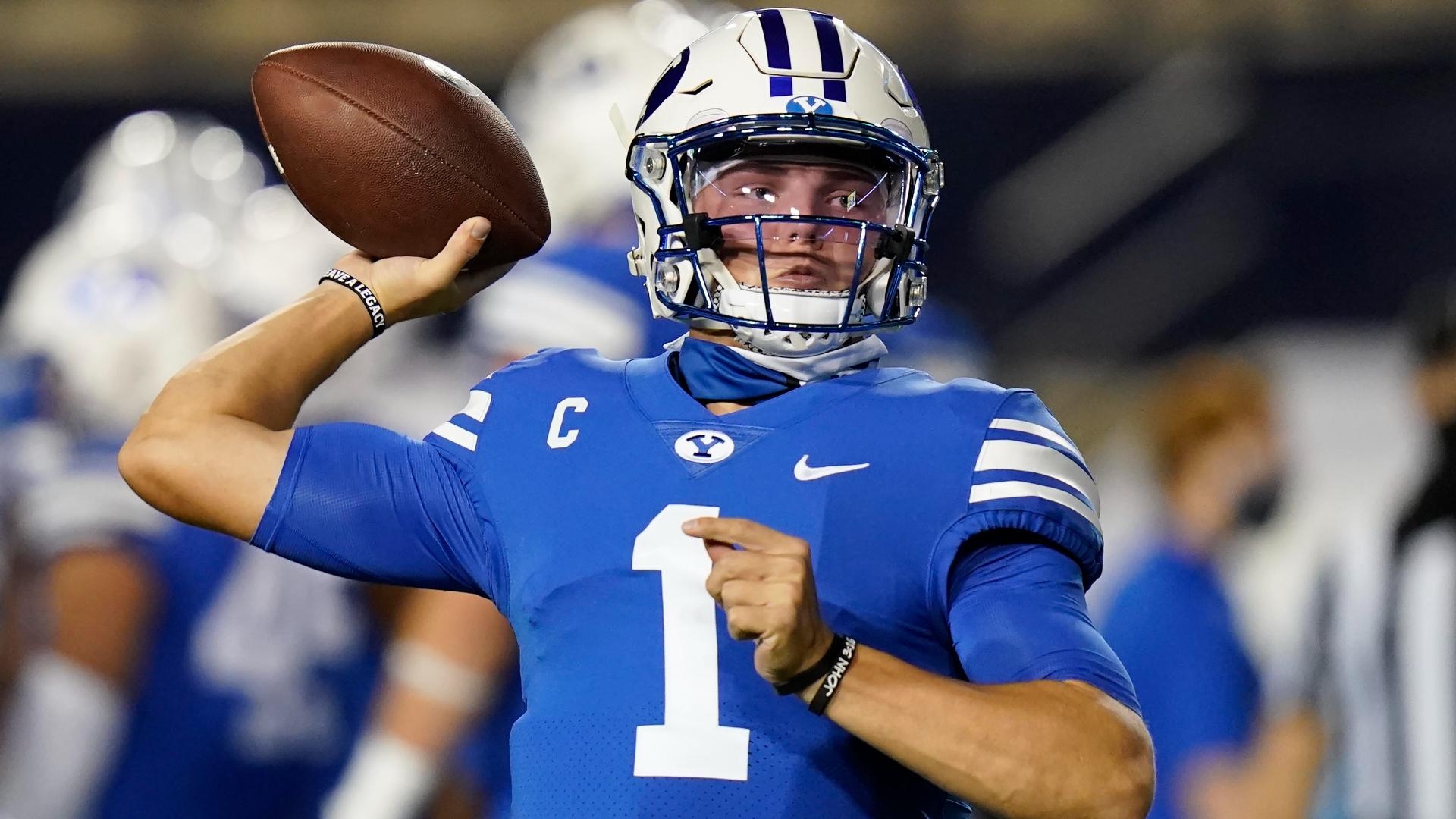 1920x1080 Trevor Matich raves about BYU QB Zach Wilson, who's quickly climbing up draft boards, Desktop