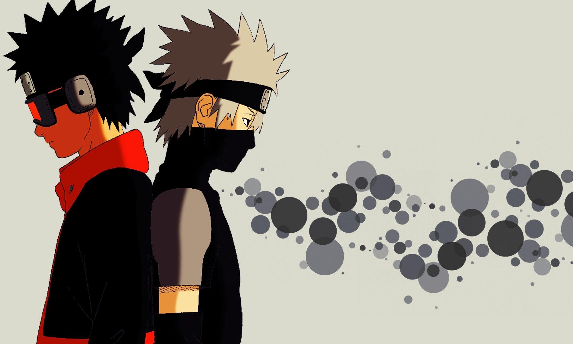 2000x1200 Obito Uchiha and Kakashi Hatake uchiha Wallpaper 36544187, Desktop