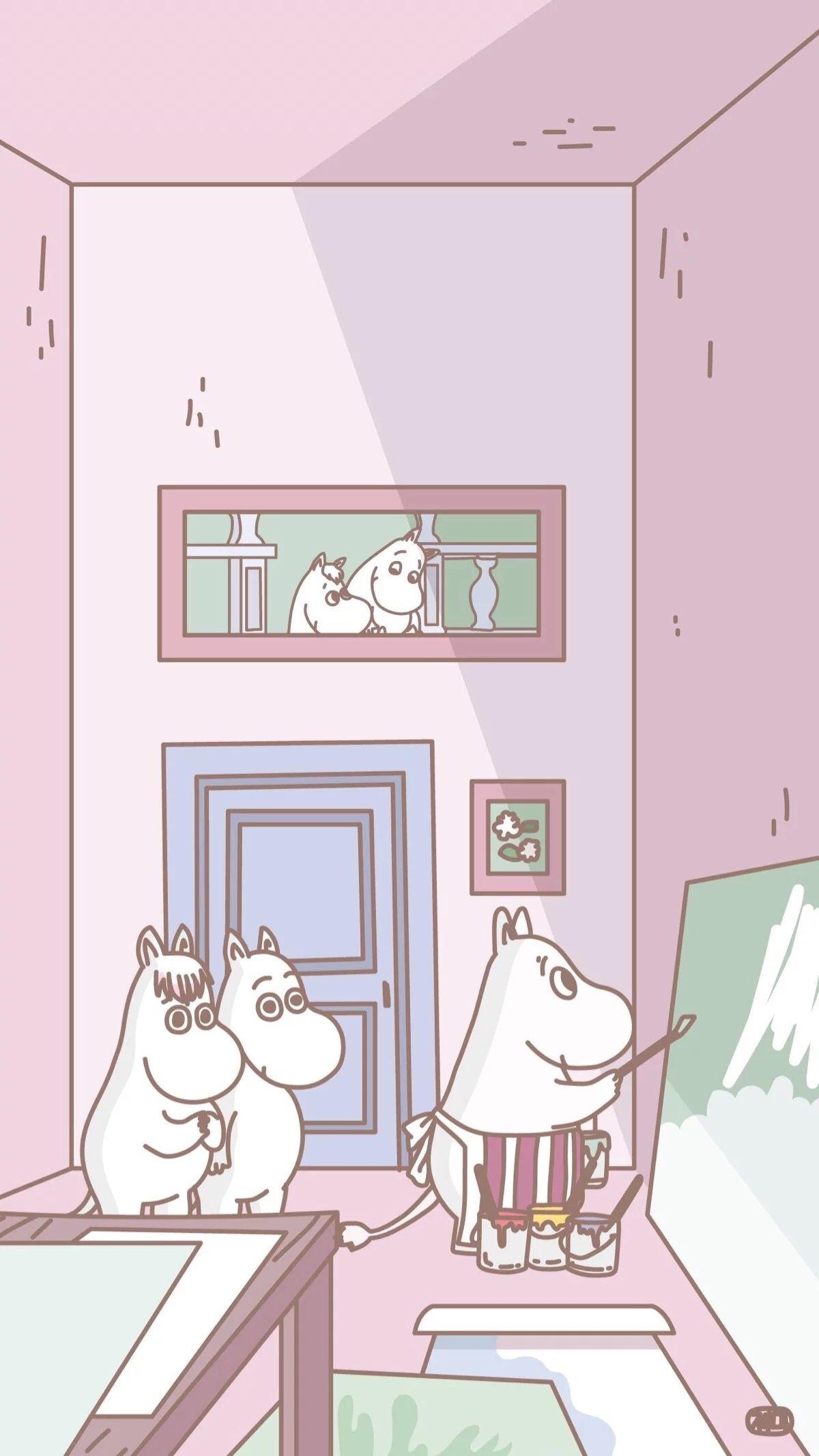 1200x2140 Moomin wallpaper Wallpaper iPhone wallpaper t, Phone