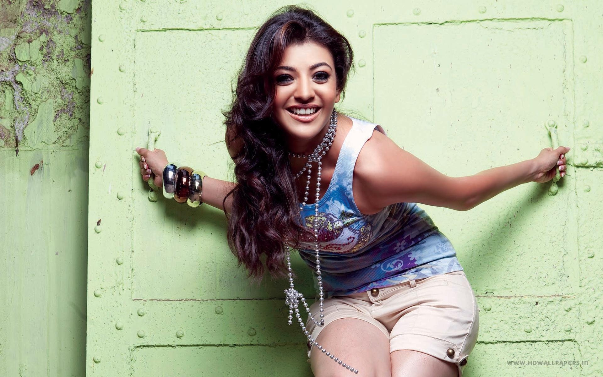 1920x1200 Kajal Agarwal South Indian Actress Wallpaper in jpg format for free, Desktop