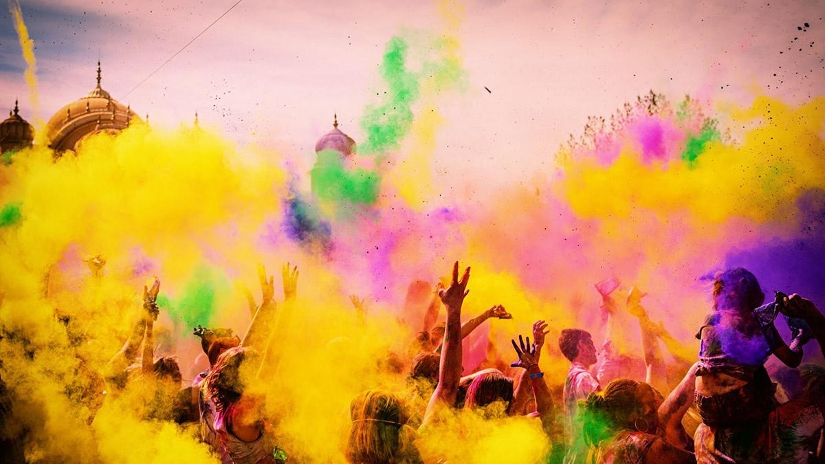 1200x680 Cute and Best Loved Wallpaper and SmS: Happy Holi 2019 Special, Desktop